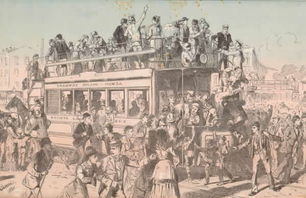 Tram per Monza. Stampa
